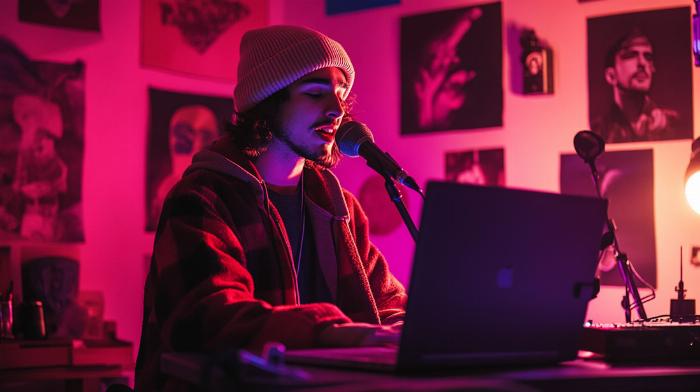 TikTok's impact: indie hits, remixes, and viral genres like hyperpop and phonk dominating music trends.